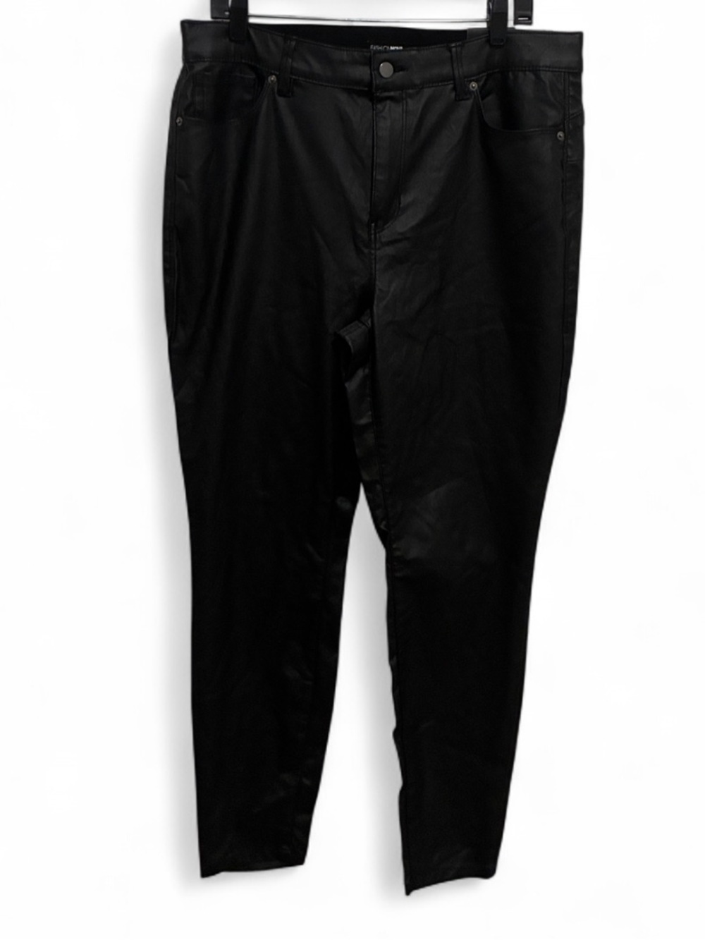 NWT Fashion Nova Black Faux Leather Skinny Pants
